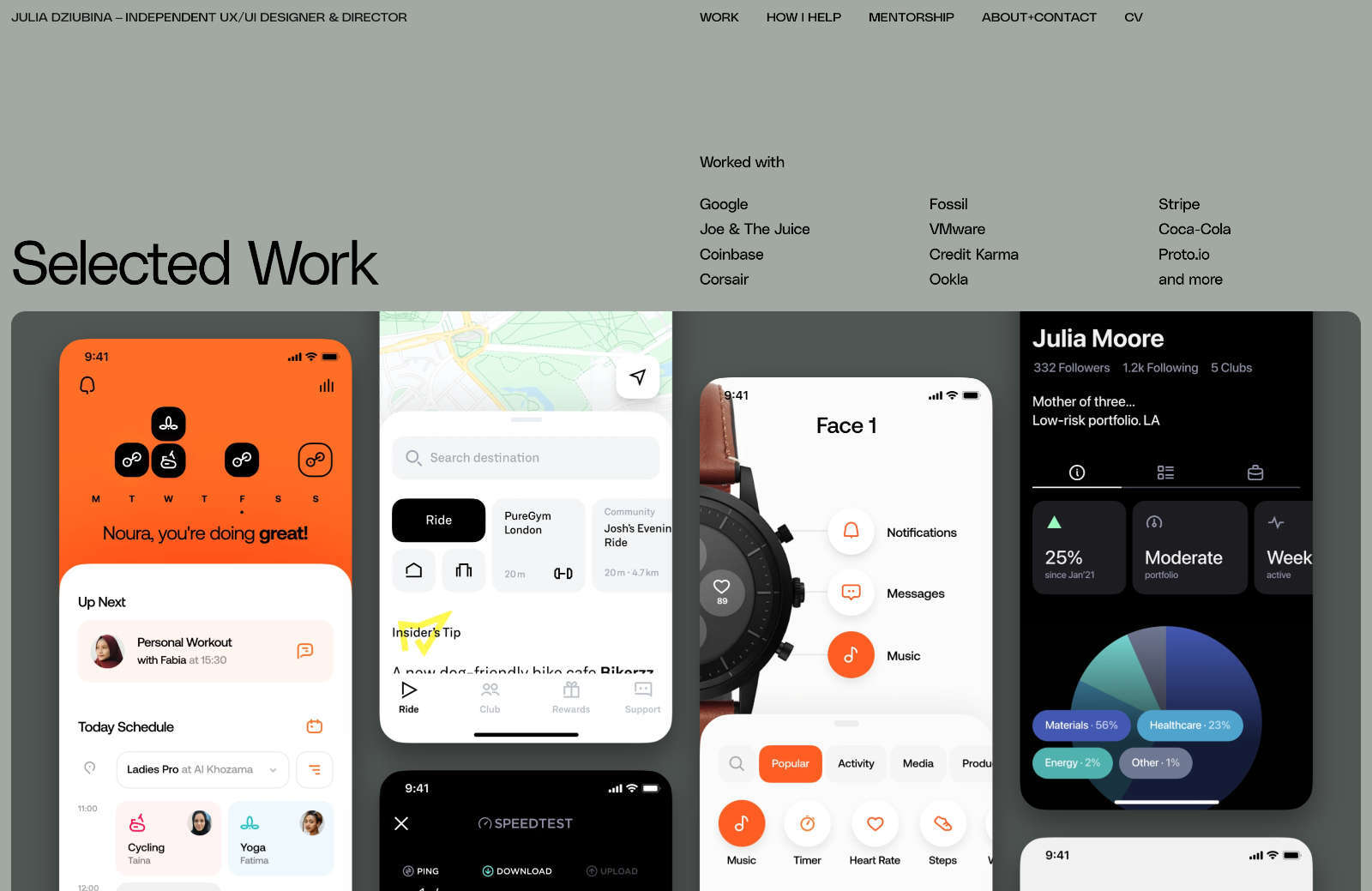 24 Best Creative Portfolio Websites in 2023 Julia Dziubina