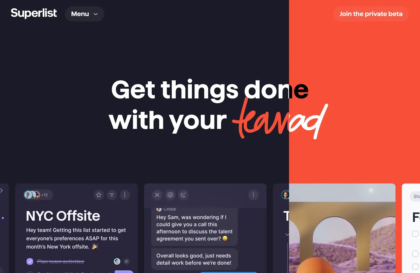 Exciting New Tools for Designers, June 2023 Superlist