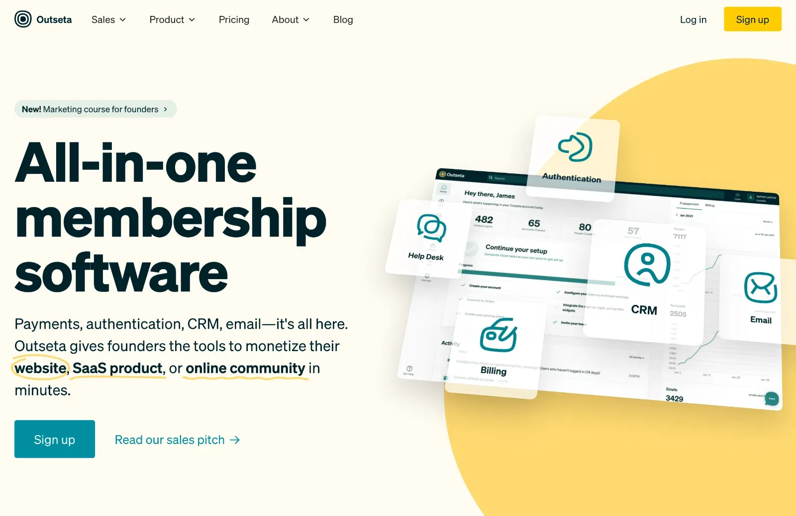 Exciting New Tools for Designers, June 2023 Outseta