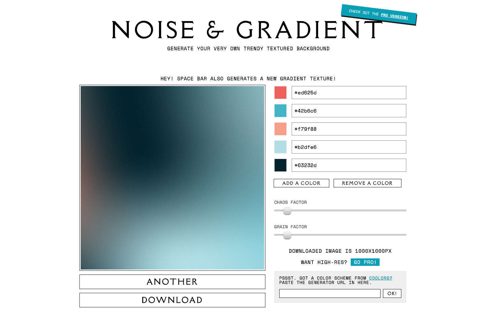Exciting New Tools For Designers, September 2023 Noise & Gradient