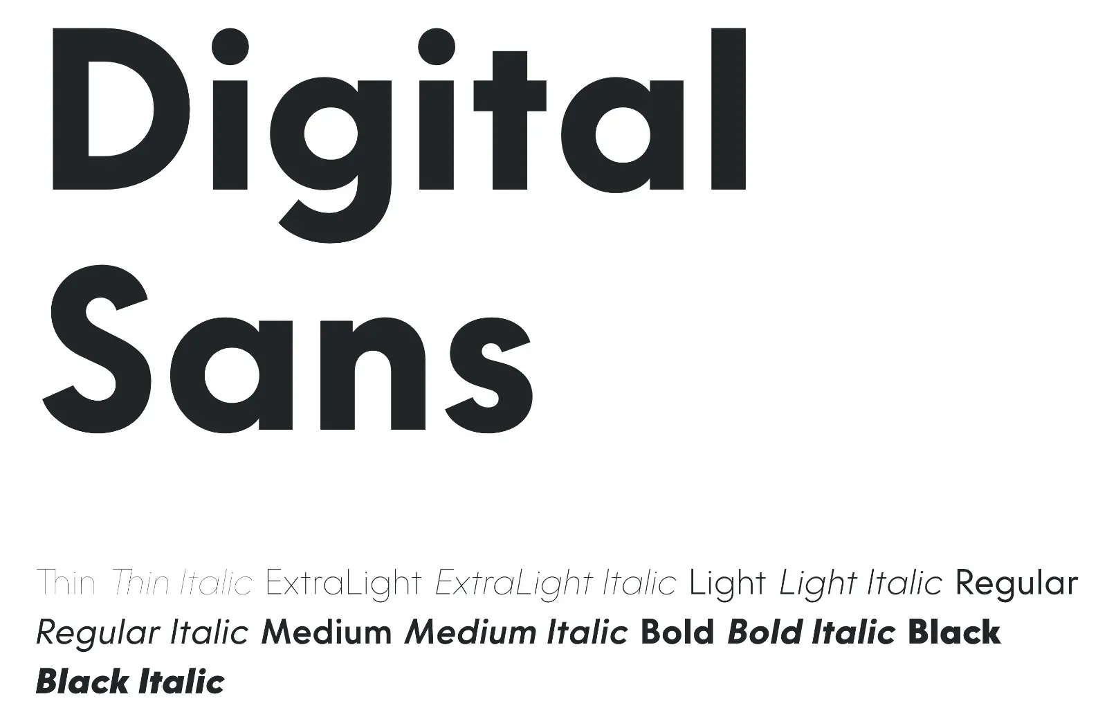 15 Best New Fonts, April 2023 Digital Sans