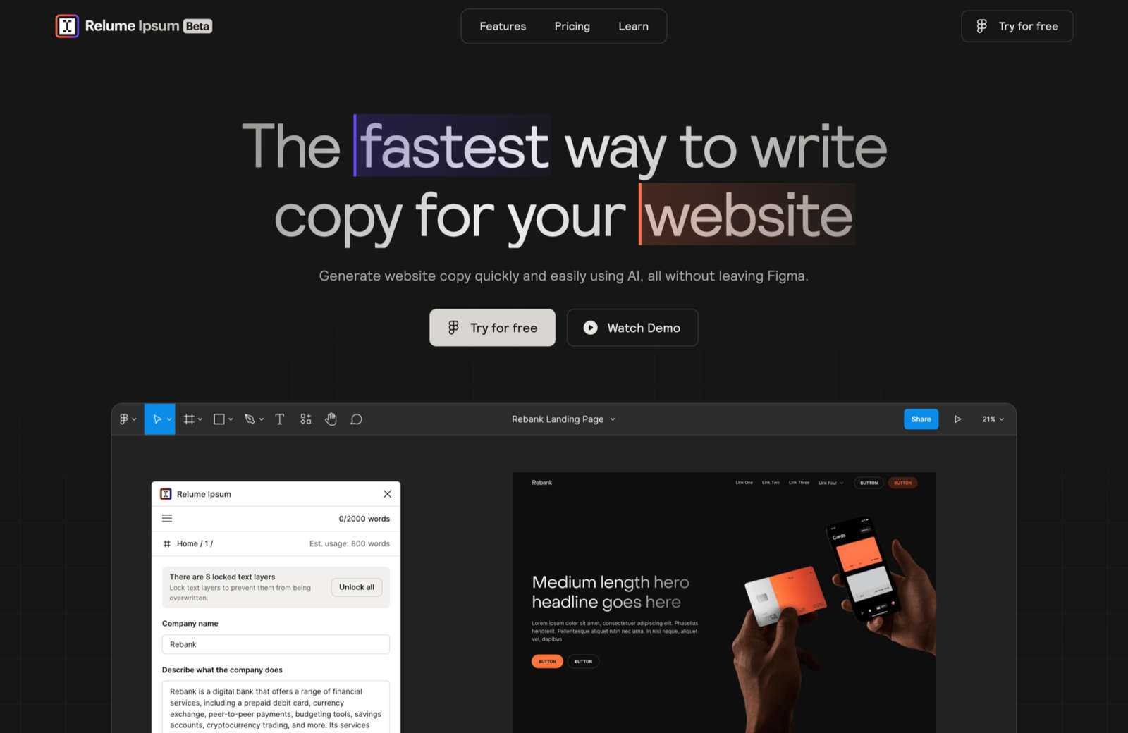 Exciting New Tools For Designers, April 2023 Relume Ipsum