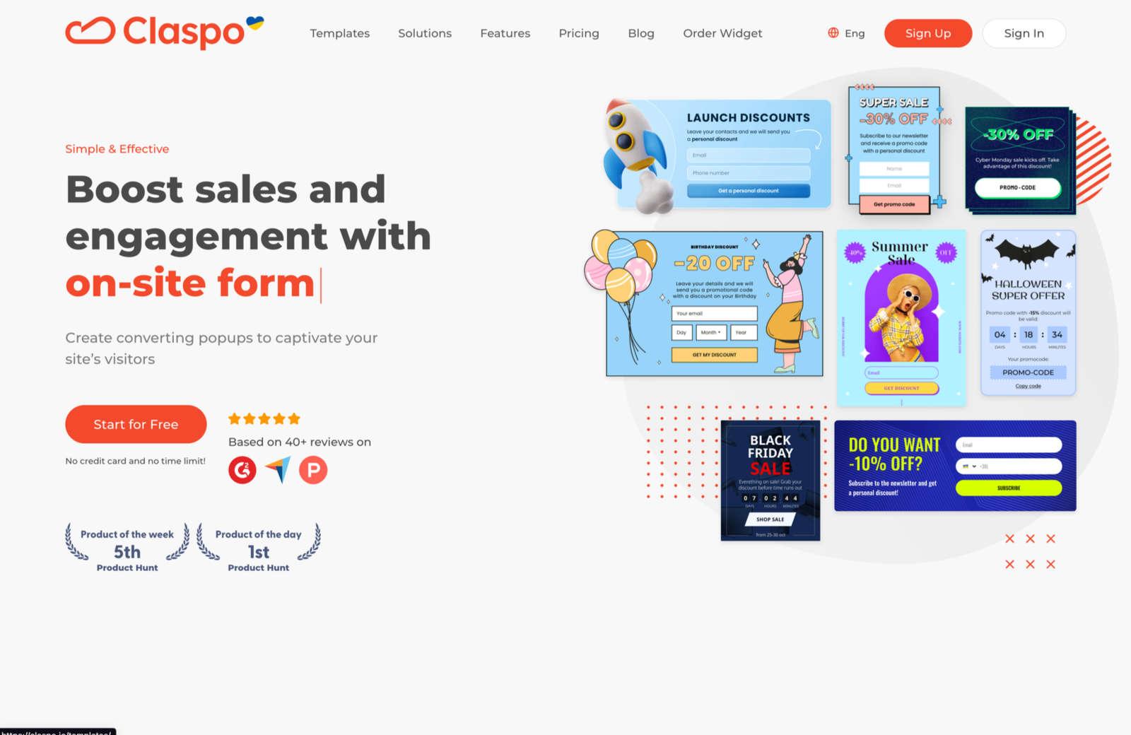 Exciting New Tools For Designers, April 2023 Claspo