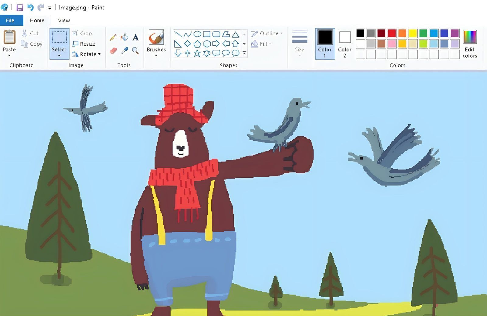 Microsoft Contemplates Adding AI to MS Paint MS Paint.1