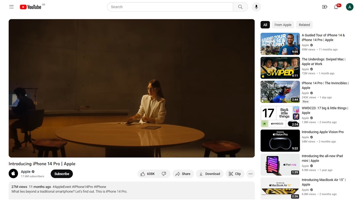 YouTube Rolls out Curved Edges for Video Player 1