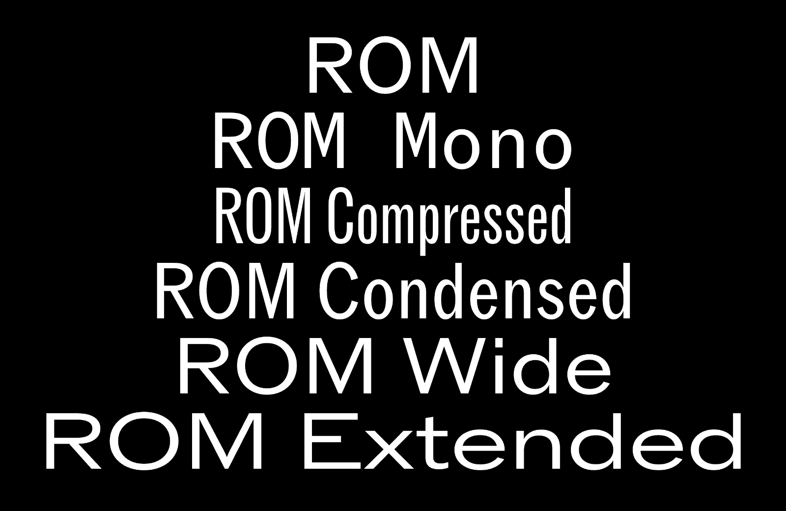 15 Best New Fonts, August 2023 Rom