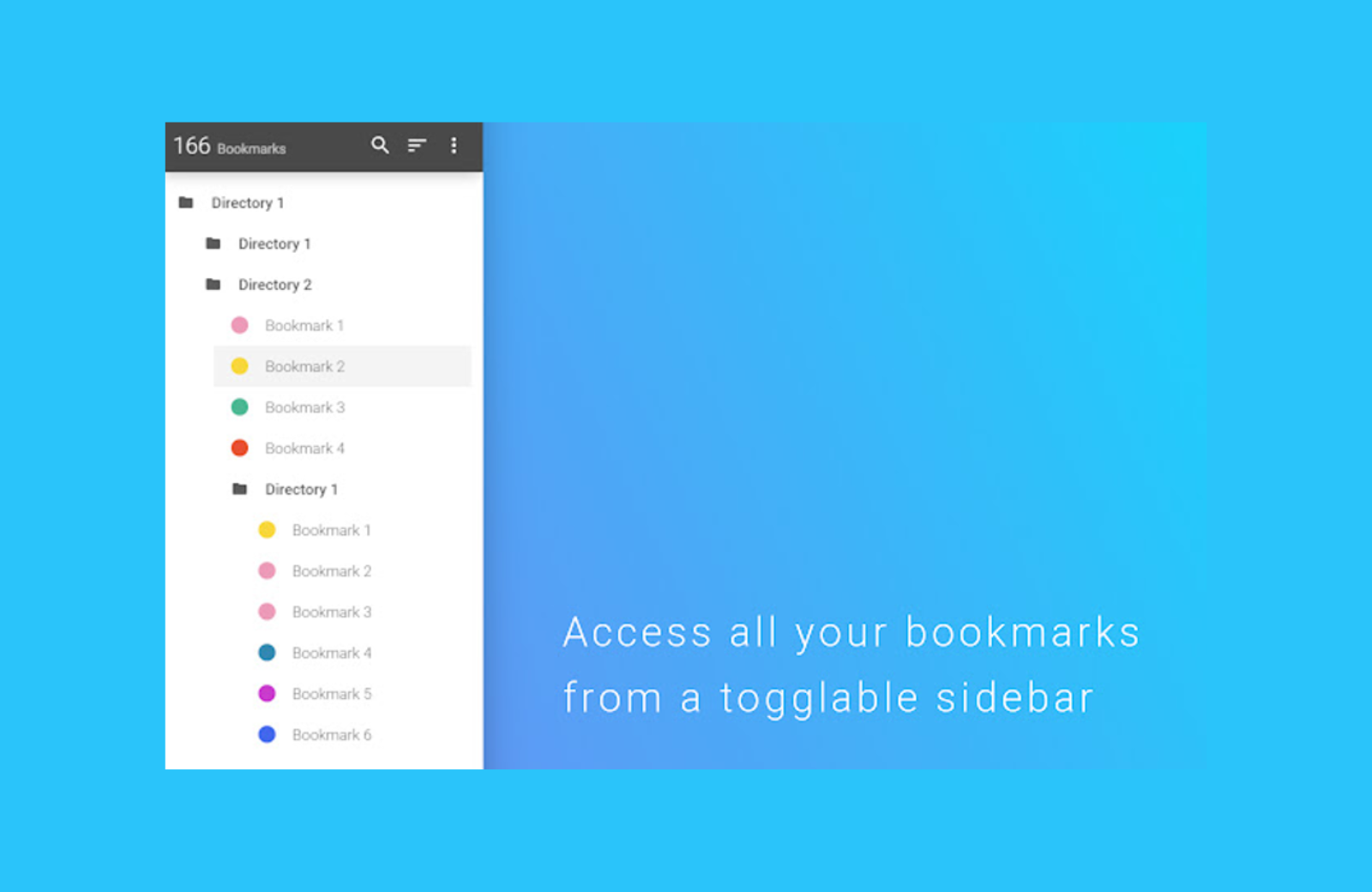 30 Amazing Chrome Extensions for Designers and Developers Bookmark sidebar