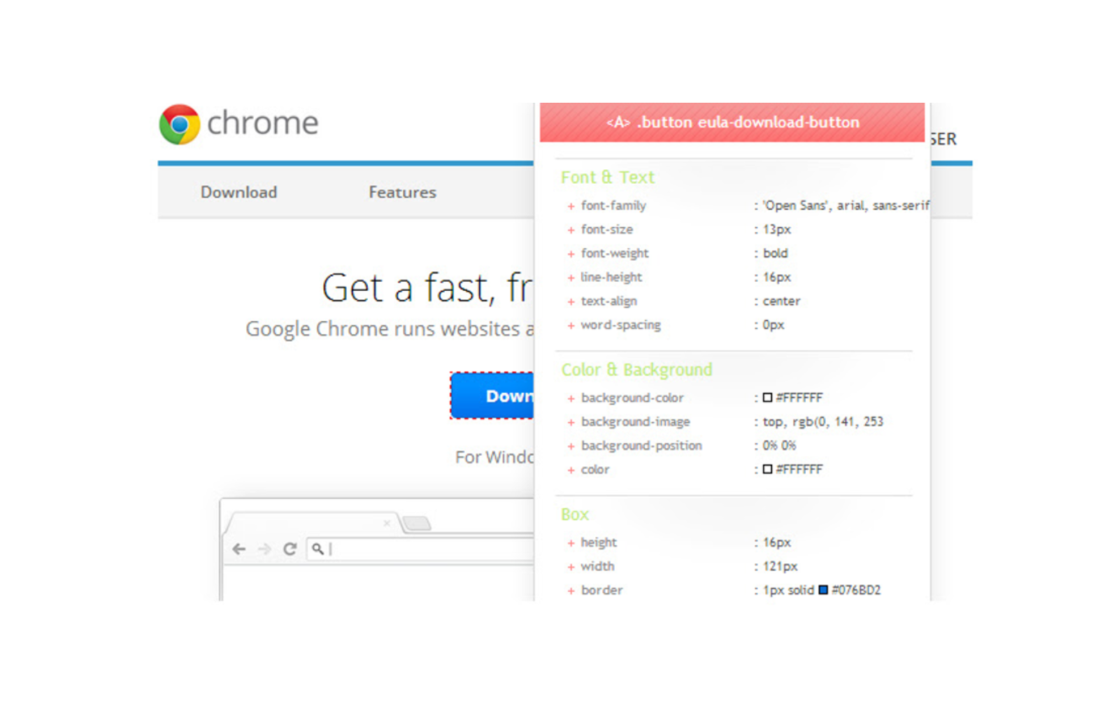 30 Amazing Chrome Extensions for Designers and Developers CSS Viewer