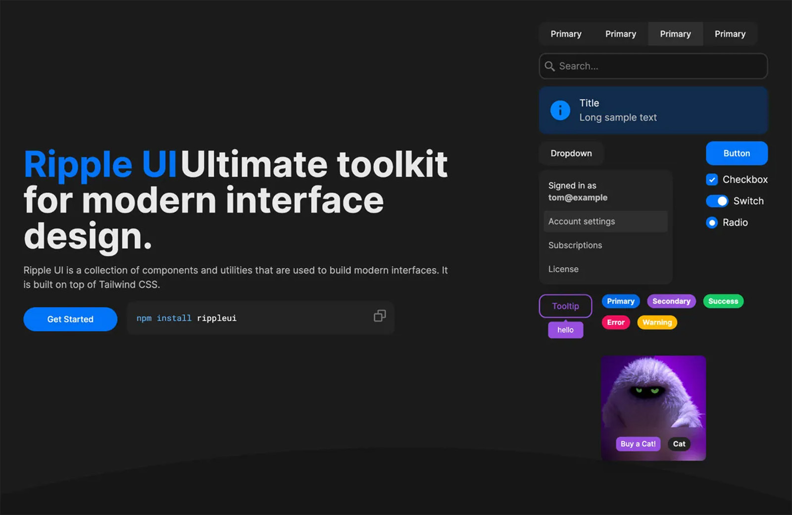ripple ui