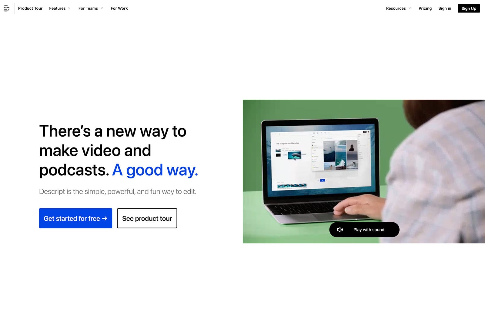 10 Best AI Tools of 2023 descript
