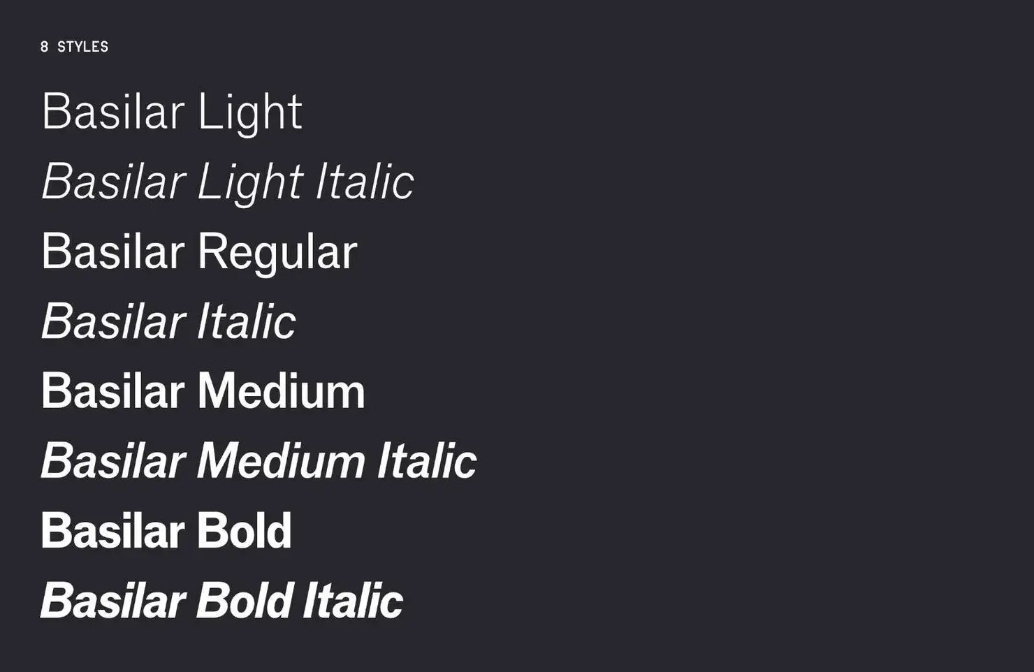 30 Best Fonts of 2023 22 basilar