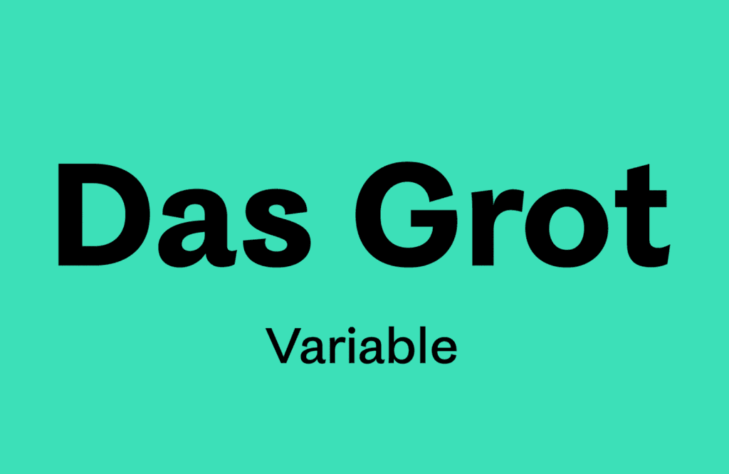 15 Best New Fonts, February 2024 dasgrot