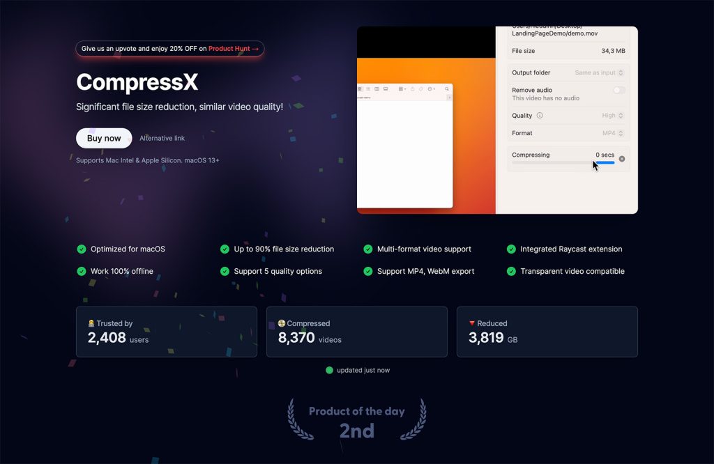 Exciting New Tools for Designers, January 2024 compressx