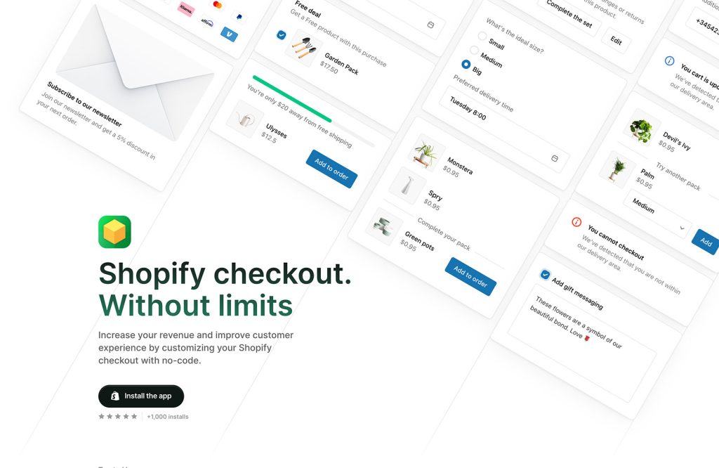 Exciting New Tools for Designers, March 2024 09 shopifycheckout