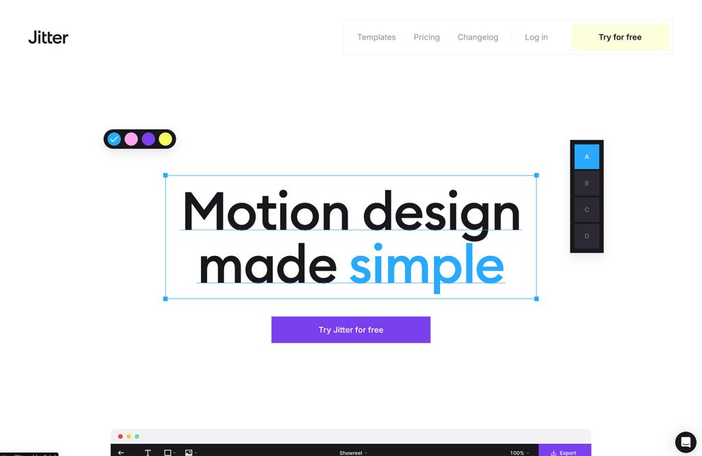 Exciting New Tools for Designers, April 2024 jitter