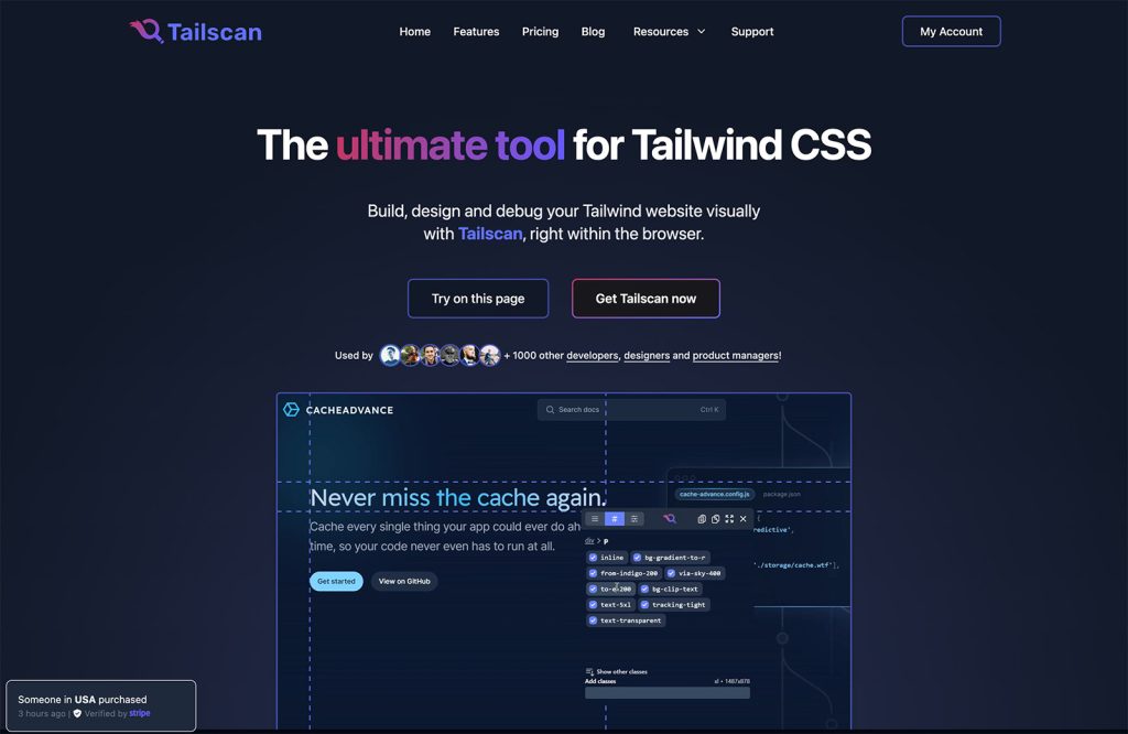 Exciting New Tools for Designers, April 2024 tailscan
