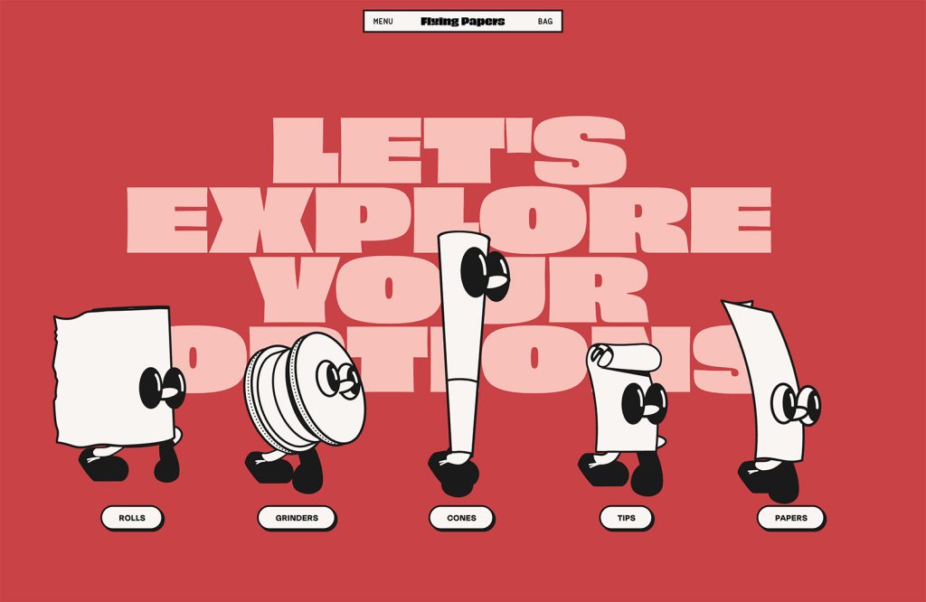 20 Best New Websites, April 2024 06 flyingpapers