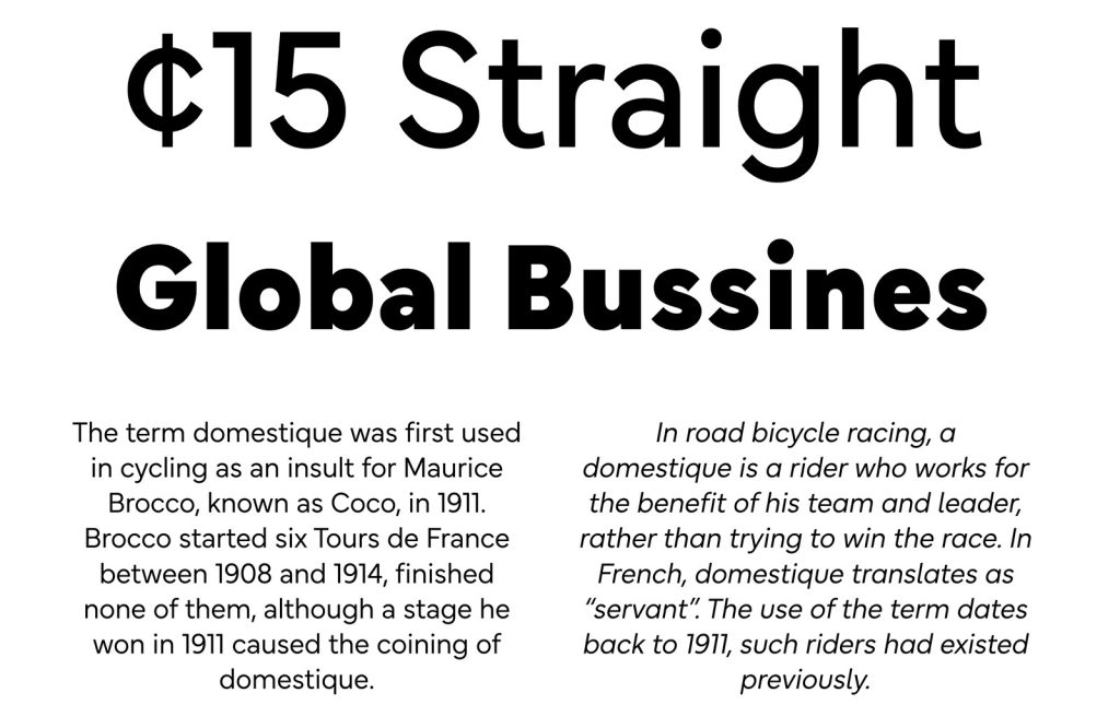 15 Best New Fonts, April 2024 04 mundial