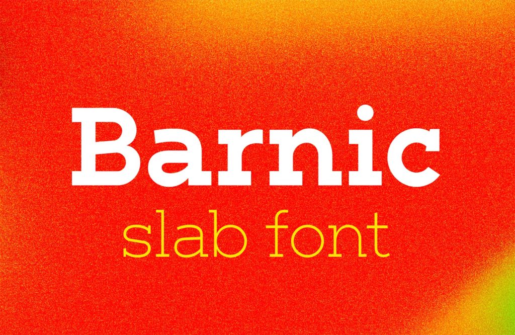 15 Best New Fonts, April 2024 07 barnic
