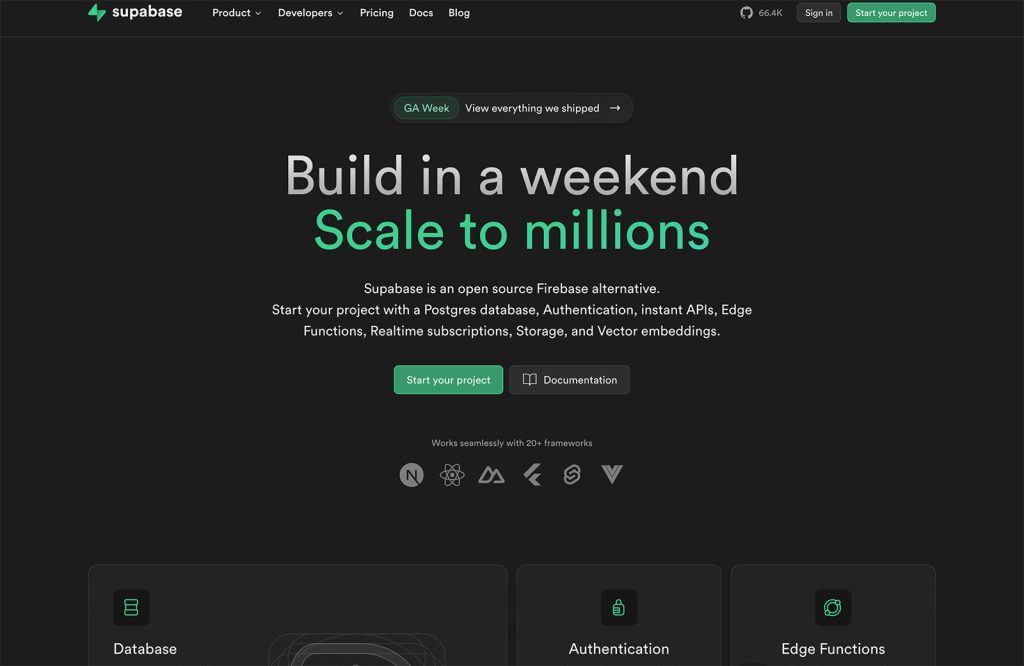 Exciting New Tools for Designers, May 2024 supabase