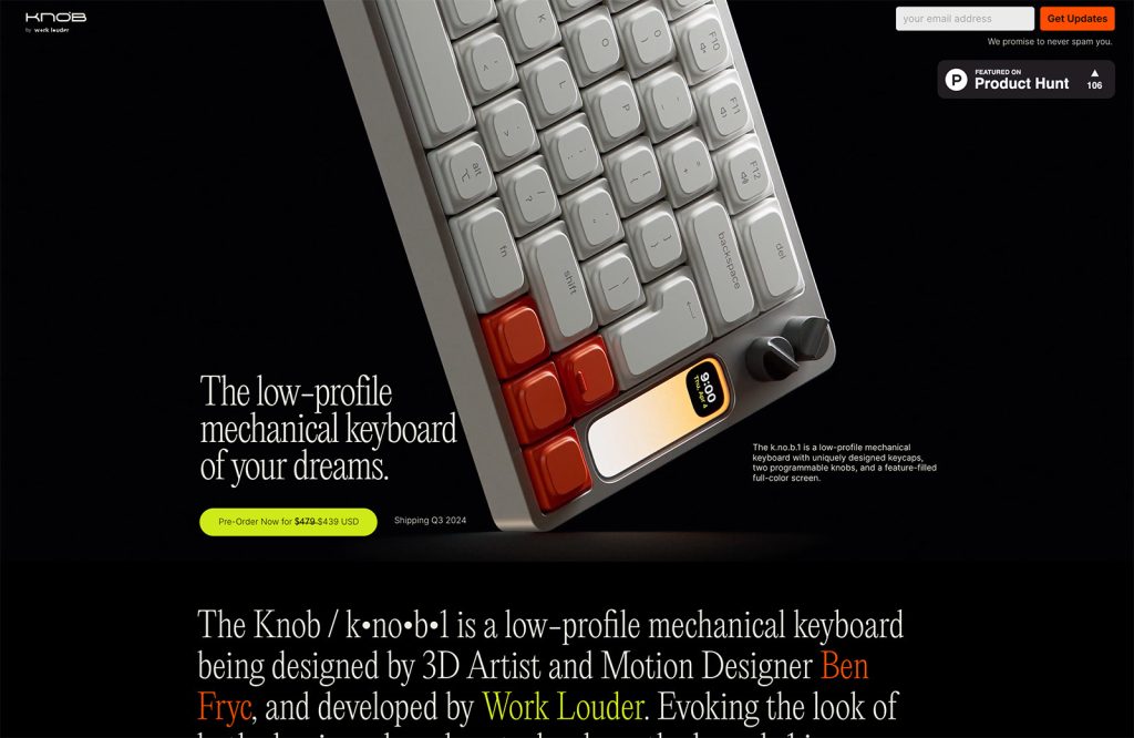 20 Best New Websites, May 2024 knob