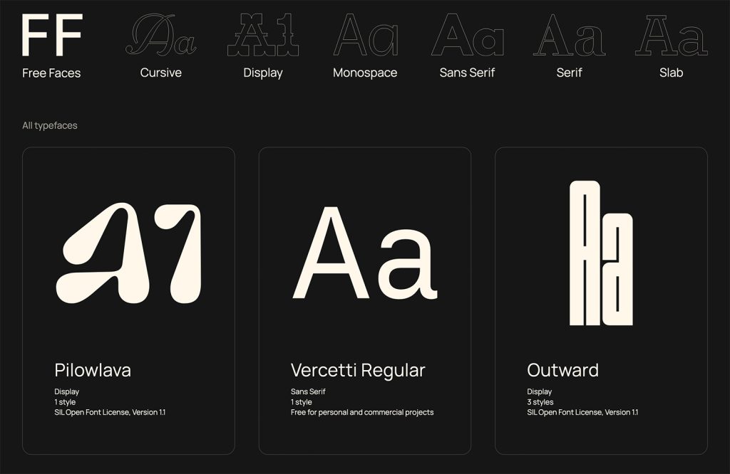 Exciting New Tools for Designers, June 2024 12 freefaces