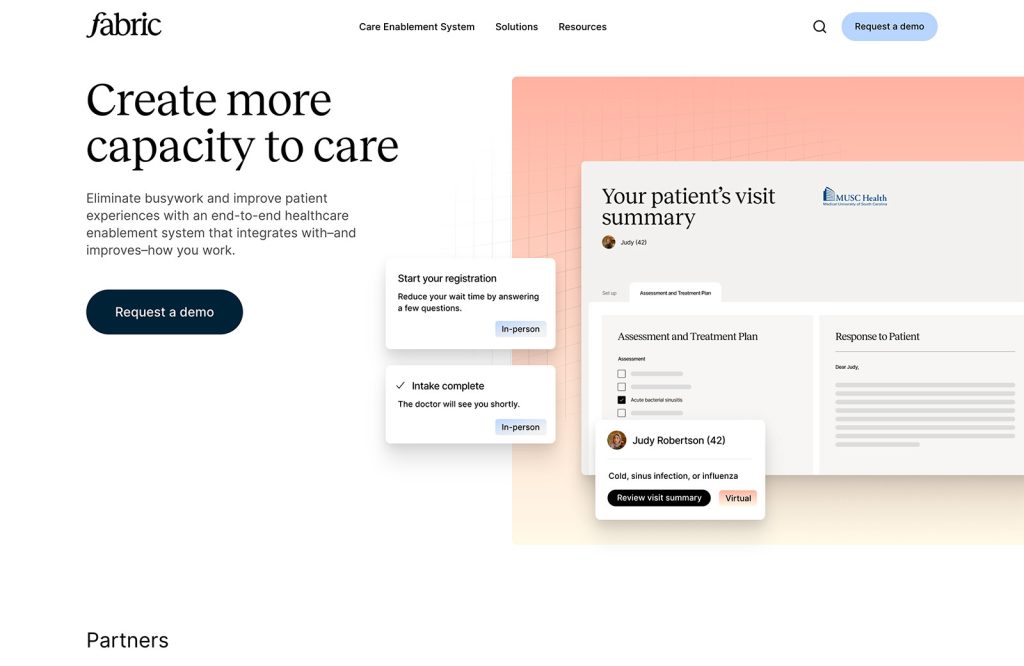 20 Best New Websites, July 2024 09 fabric