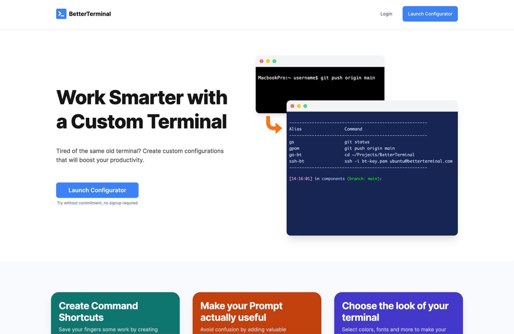 Exciting New Tools for Designers, August 2024 13 betterterminal
