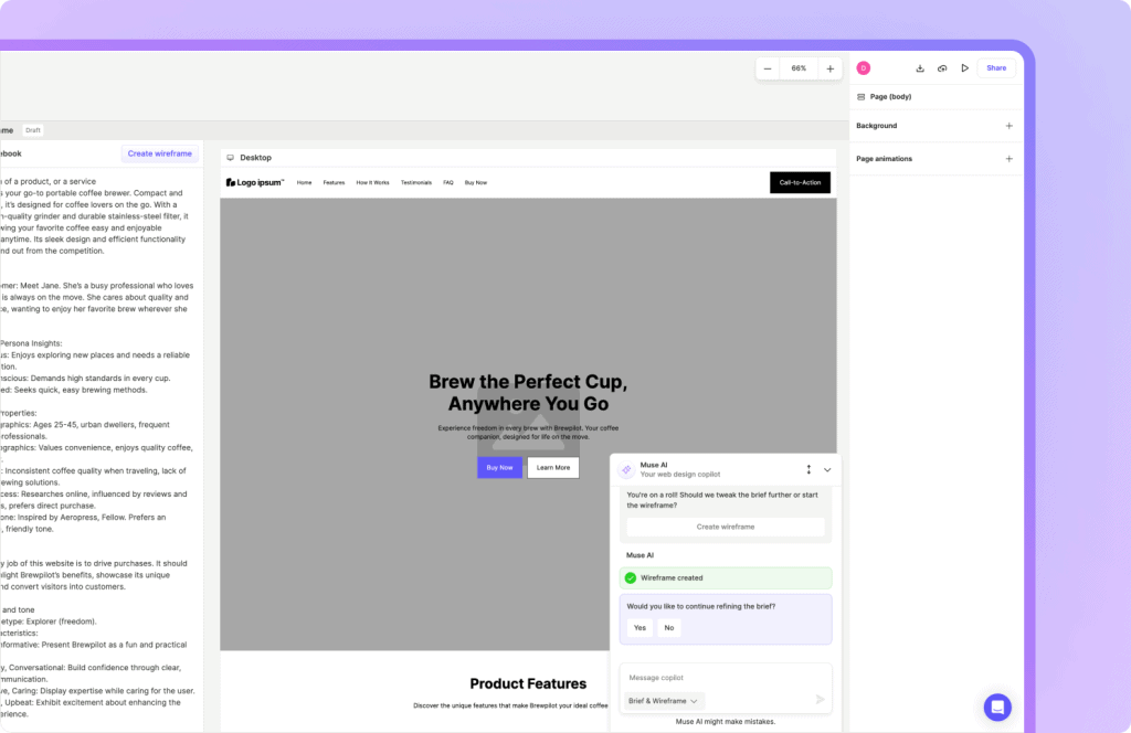 Free AI-Website Builder, Scene, Helps With the Worst Part of Site Design image1 31