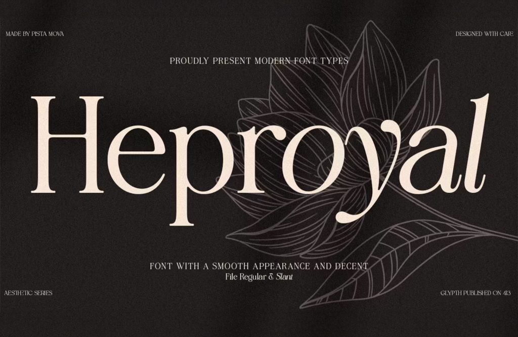 15 Best New Fonts, August 2024 15 heproyal