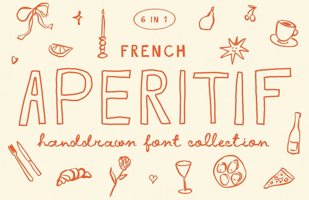 15 Best New Fonts, September 2024 10 frenchaperitif