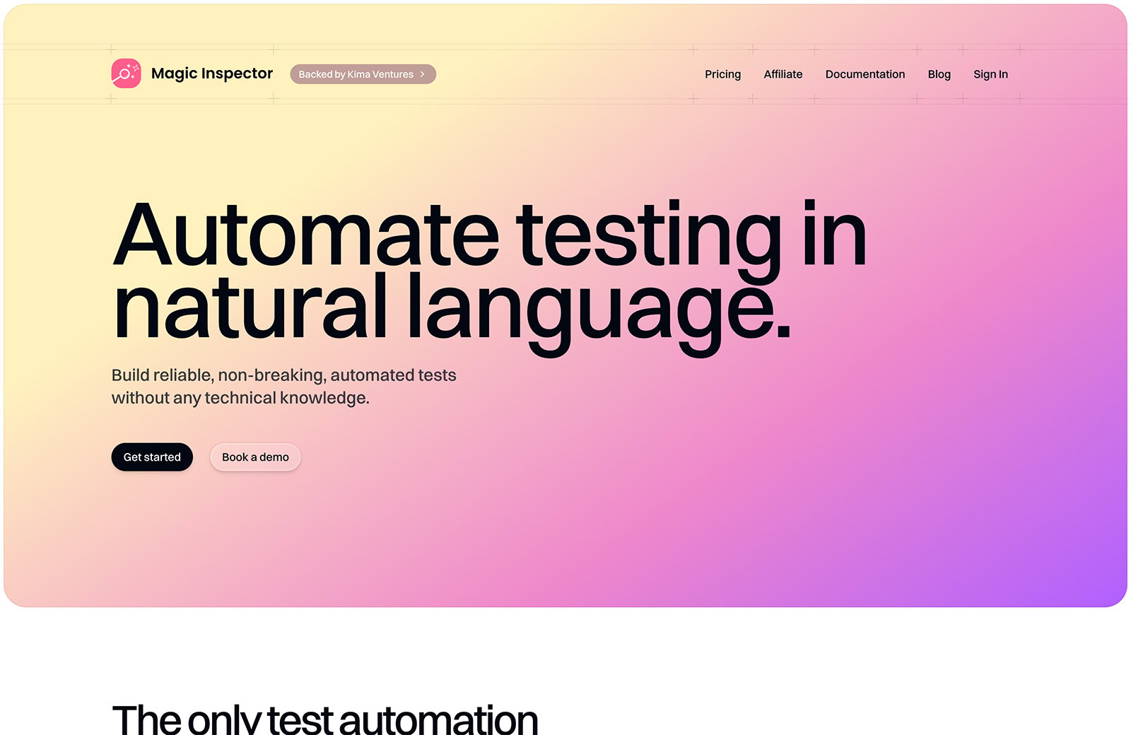 Exciting New Tools for Designers, October 2024 Magic Inspector’s AI lets you create, run, and schedule automated browser tests using natural language, without needing to be a developer.