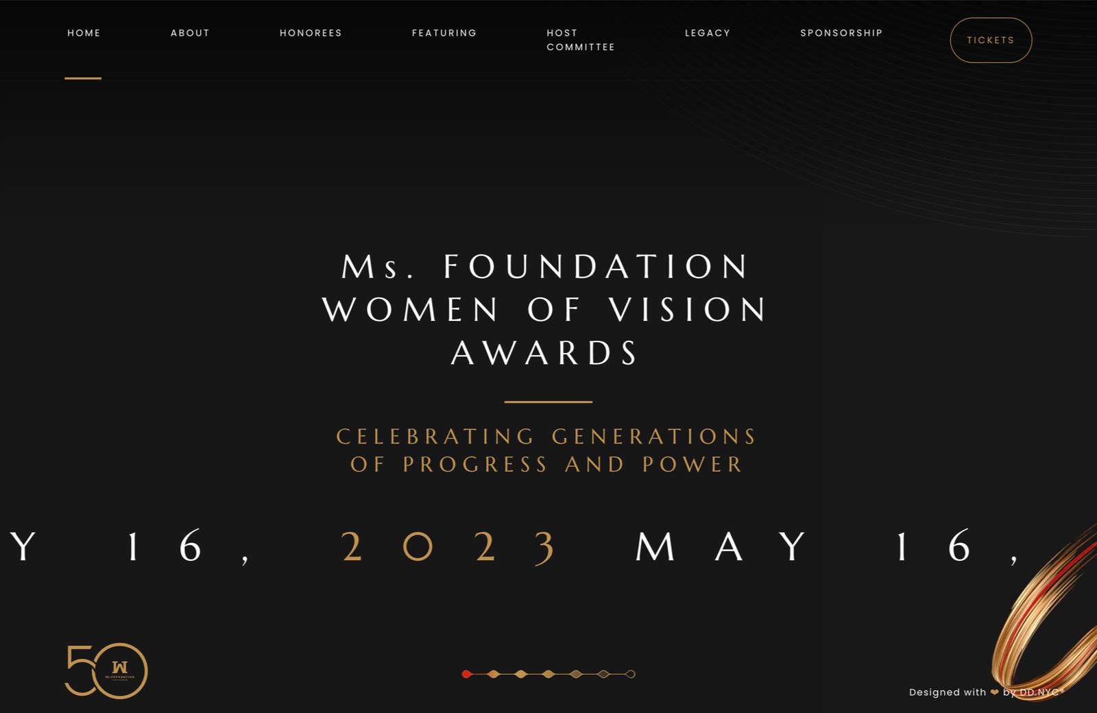 20 Best New Websites, April 2023 Women of Vision Awards 2023