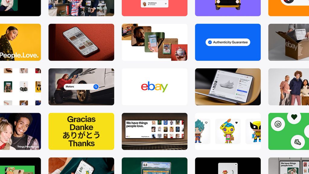 eBay Evo expands brand and design system to create bold new expressions.