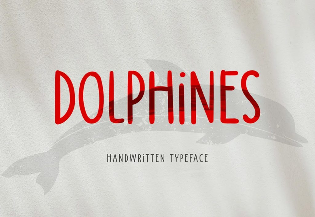 10 Free Resources for Web Designers, January 2025 dolphines font