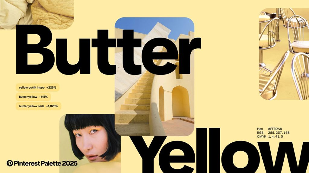 Pinterest Unveils the 2025 Color Palette 3