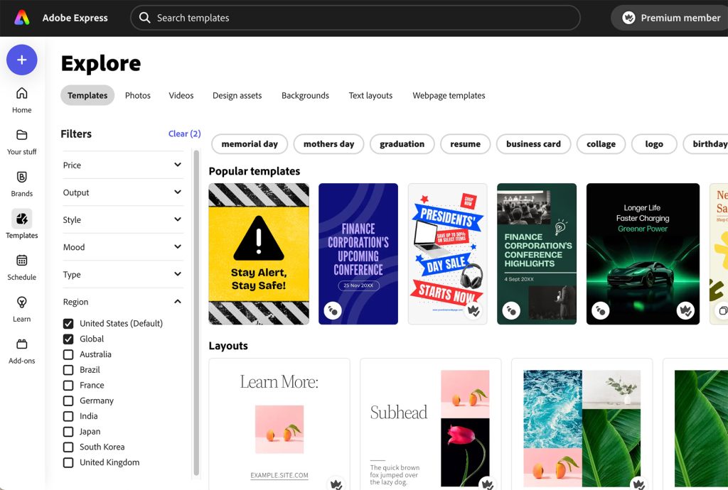 Exciting New Tools for Designers, April 2025 adobe express