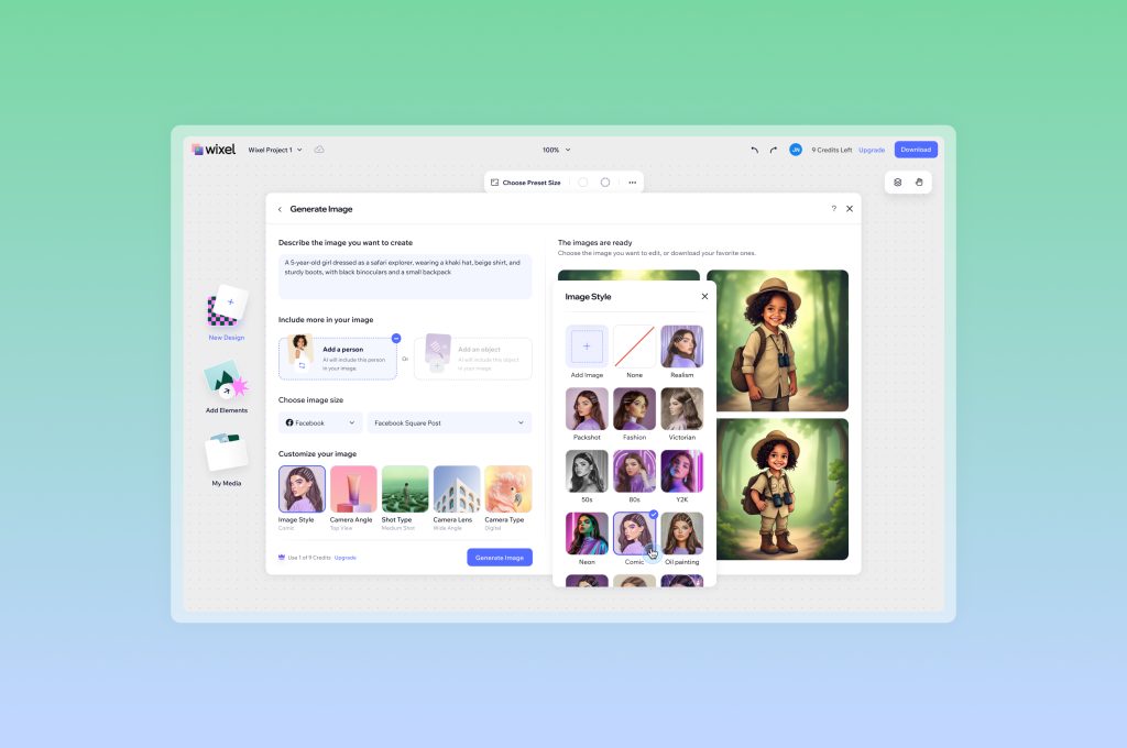 Wix releases Wixel: The AI Design Tool That Wants to Do It All (But Can It?) Product