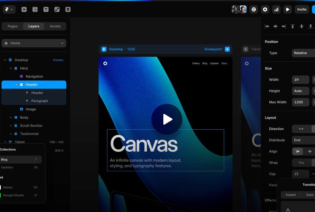 Exciting New Tools for Designers, May 2025 framer