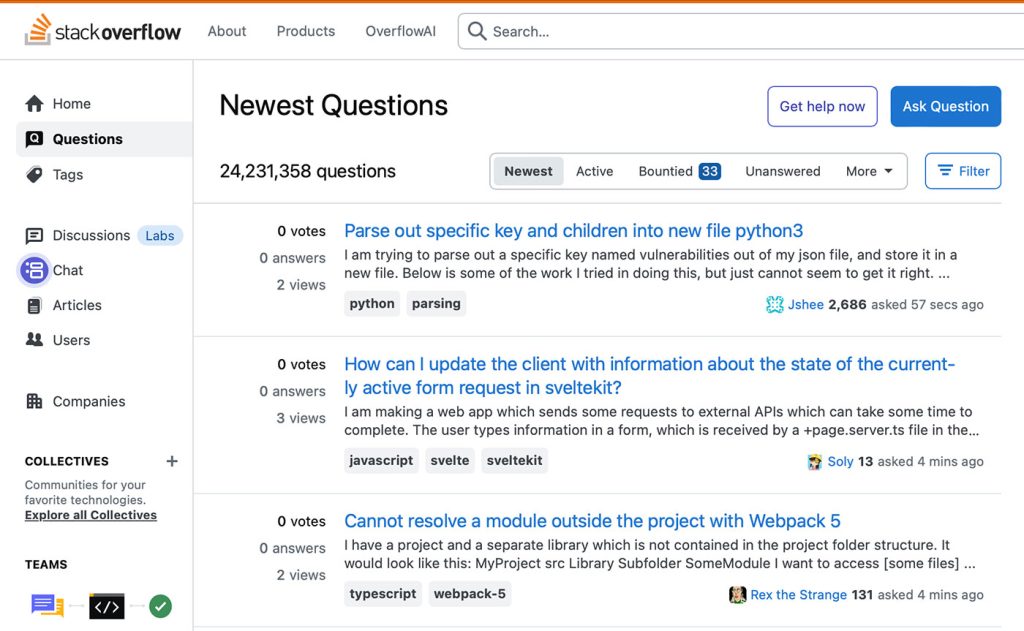 The Decline of Stack Overflow: Where Are Developers Headed Next?