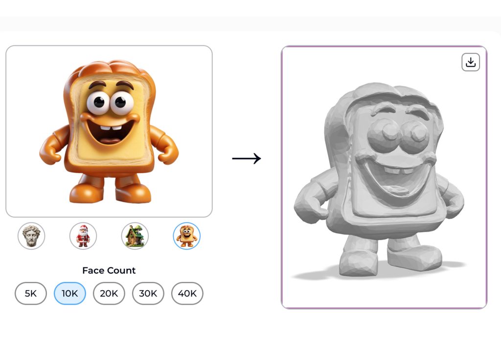 Exciting New Tools for Designers, July 2025 imgto3d