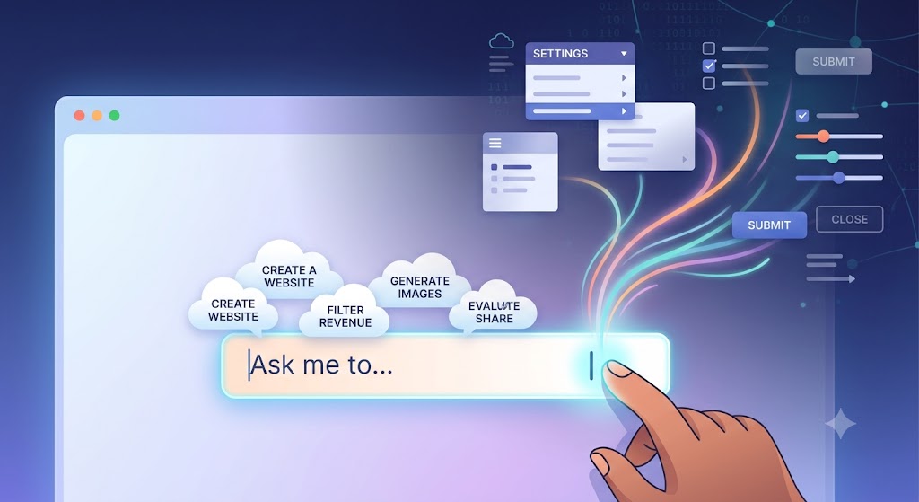 How the Prompt Box is Swallowing Website Interfaces Whole