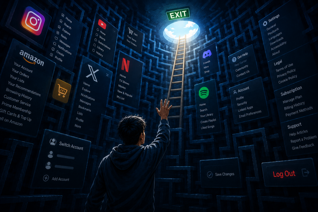 Why Tech Companies Hid the “Log Out” Button (And How to Win It Back)