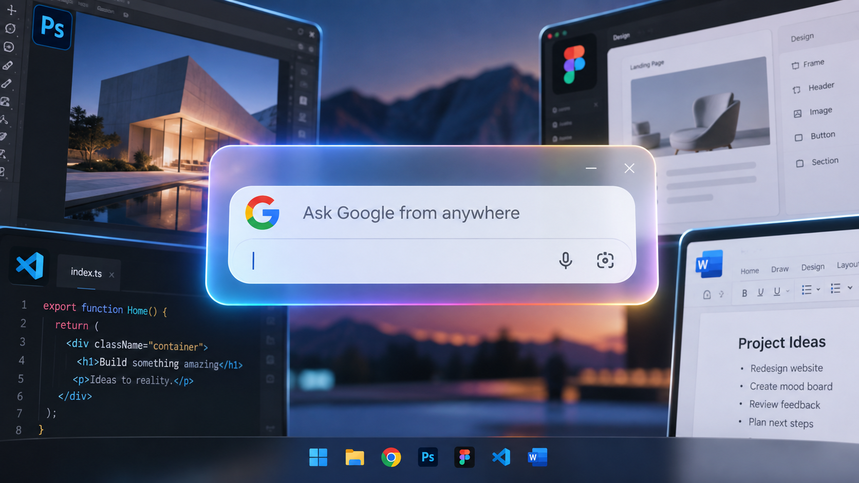 Google Is Testing a Search Bar That Works Outside Chrome