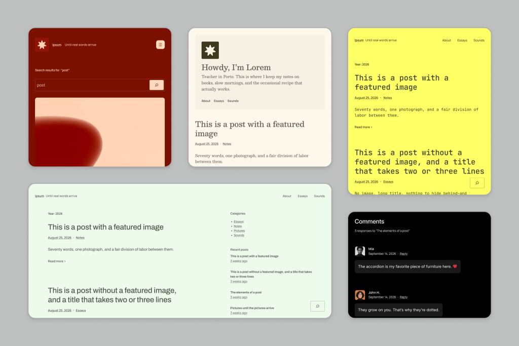 Today, WordPress Ended a 16-Year Tradition… Meet Ipsum!